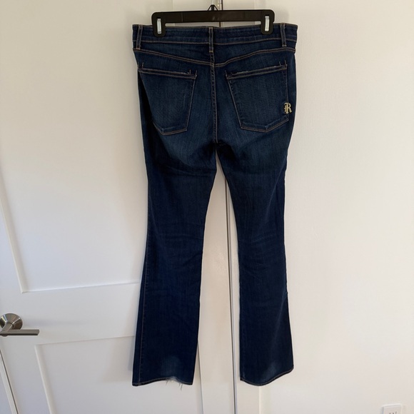 Rich & Skinny Dark Blue Boot Cut Jeans - Picture 2 of 4